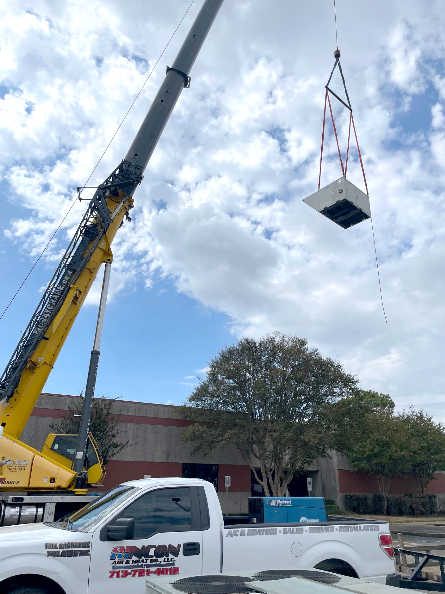 Construction at the Houston Research Center